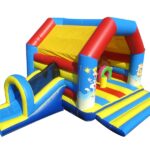 Beach Bouncy Castle With Slide