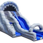 20 Ft Rock Rip N Dip Inflatable Slide