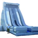 27 Ft Dry Inflatable Slide Cliff Hanger Rock