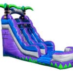 15 Ft Purple Crush SL Inflatable Water Slide