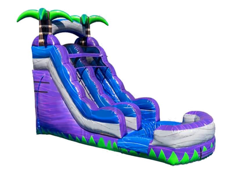 E104101 15 Ft Purple Crush SL Inflatable Water Slide - Image 1