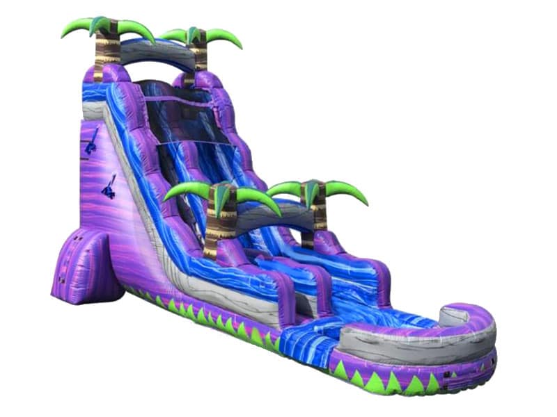 E104109 22 Ft Purple Crush SL Commercial Inflatable Water Slide - Image 1
