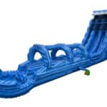 27 Ft Deep Blue Sea DL Inflatable Water Slide With Slip And Slide