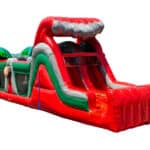 38 Ft Ruby River Run Inflatable Obstacle Course