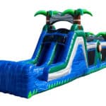 47 Ft Blue Crush Inflatable Obstacle Course