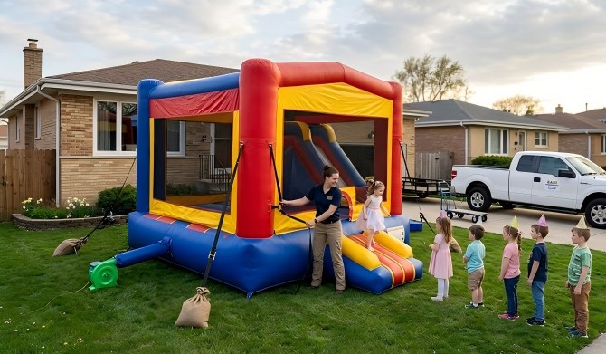 What Does a Realistic First Month in the Chicago Inflatable Rental Business Look Like?
