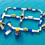 160 Person Inflatable For Open Water Park
