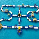 200 Person Floating Water Park