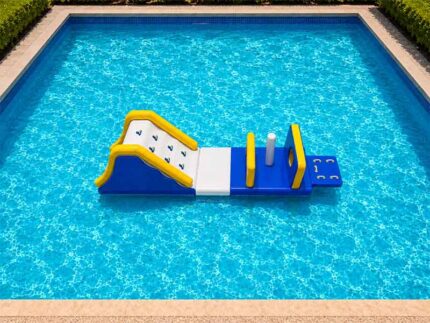 Mini Inflatable Pool Obstacle Course