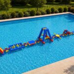 Aqua Extreme Inflatable Pool Obstacle Course