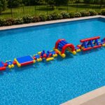 Inflatable Pool Race Course