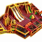 Giant Inflatable Amusement Park