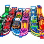 Commercial Giant Inflatable Obstacle Park