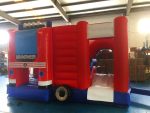 Fire Department Inflatable Bouncy Castle Slide - Image 2