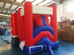 Fire Department Inflatable Bouncy Castle Slide - Image 4